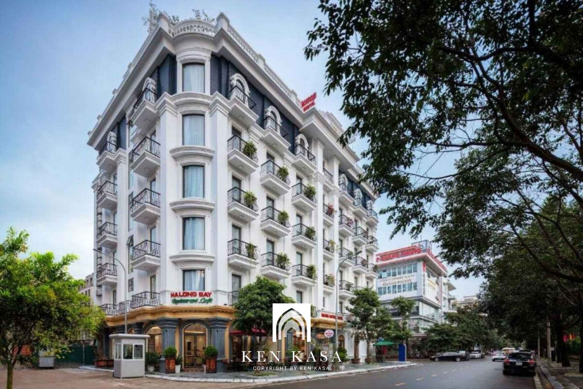 kiến trúc độc đáo của khách sạn